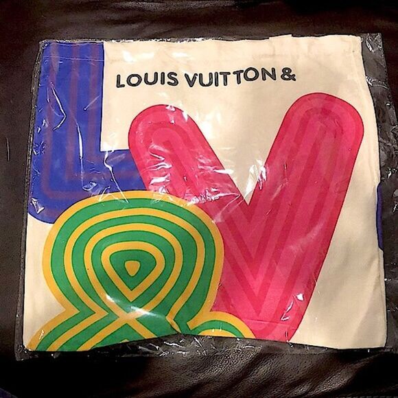 LOUIS VUITTON LV Limited Edition Canvas 2 Sided Tote Shenzhen Exhibit 2021-2022 - Picture 1 of 10
